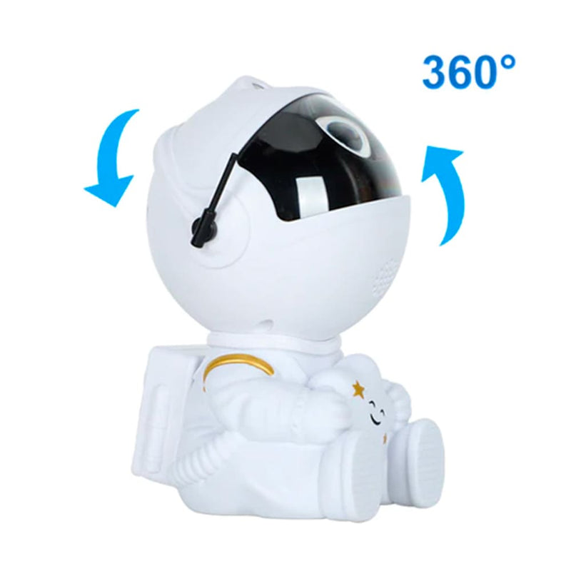 Astronauta Projetor de Galáxias - Luminária Led | Entrega Rapidinho